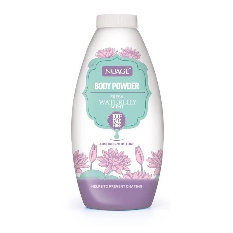 Nuage Waterlily  Body Powder 100% Talc Free 250g.
