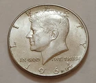 1964 John F Kennedy Half Dollar 90% Silver      (XX17)
