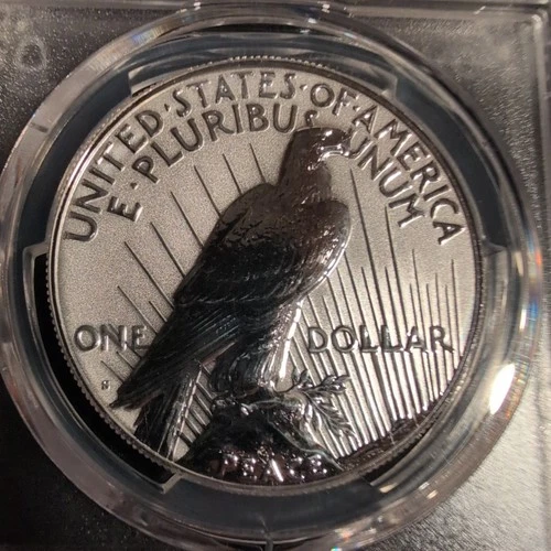 2023-S Reverse Proof Peace Dollar PCGS PR70 Ultra Breaks