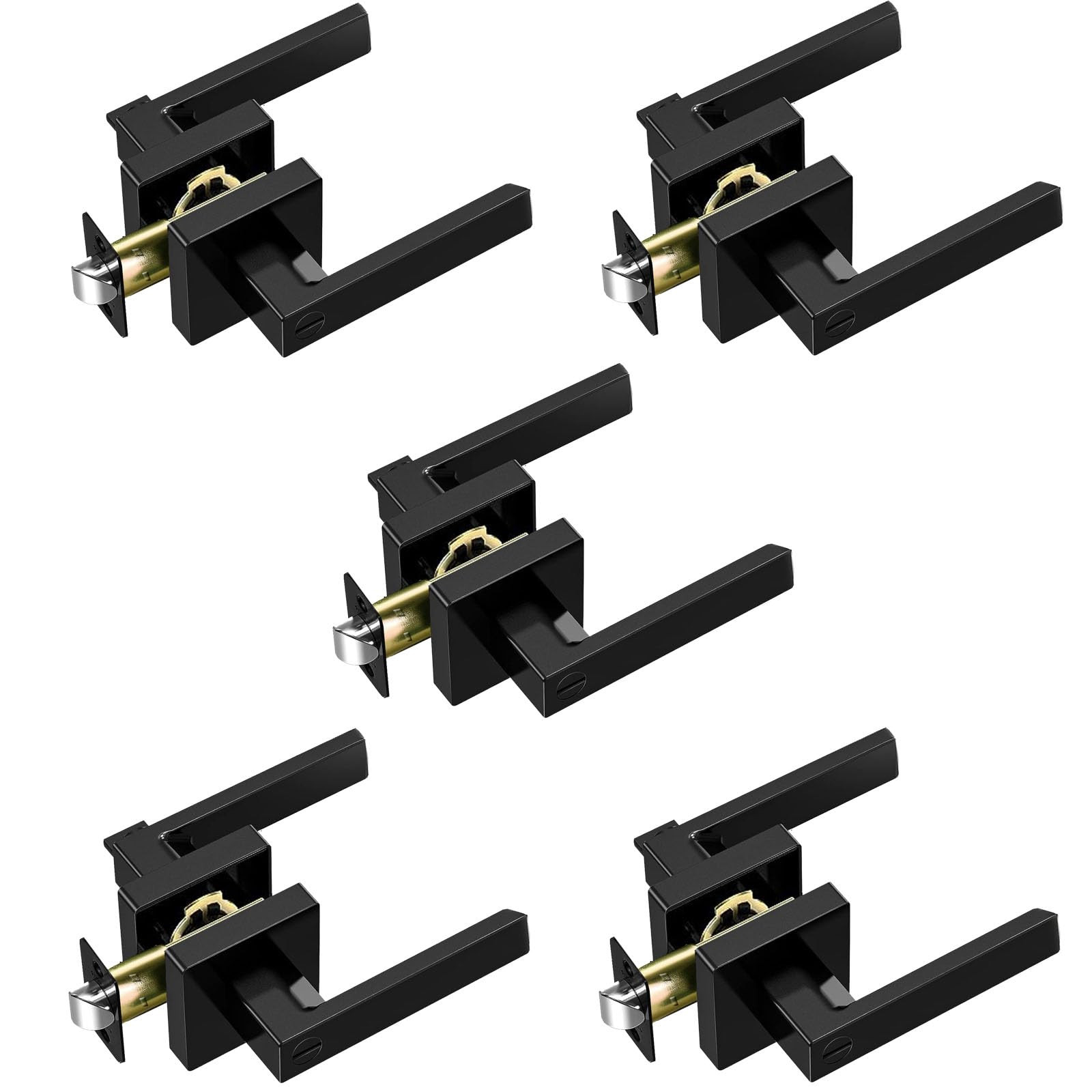 Door Levers, Black Door Lever, Interior Door Knobs, Privacy Door Lever Locks ...