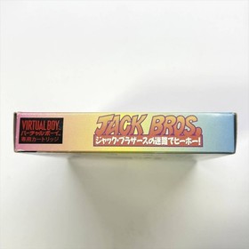 Virtual Boy Jack Bros Nintendo ATLUS Games Cartridge Box Manual Megami Tensei