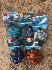 Lot of 5 Early Edition Mega Marbles Net Bags 2003-2009 Vintage Retired Vacor