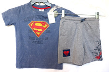 NEW w/ tags Boys Superman 2-Piece SS Short Set, Size XL 4-5 