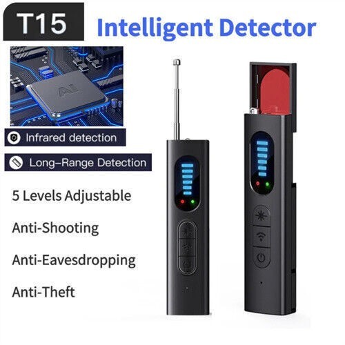 Hidden Camera Detector Anti Spy RF Signal Scanner Portable Detection Instrument