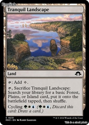 Magic Tranquil Landscape 231 Common Modern Horizons 3 NM M-1926