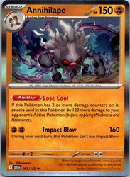 Annihilape 092/182 Destined Rivals Holo Rare