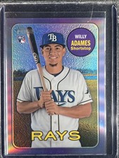 Adames, Willy - 2018 Topps Heritage Chrome - Purple Refractor