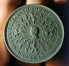 England Queen Elizabeth I Birthday 4 August 1980 Coin