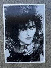 SIOUXSIE & THE BANSHEES GOTHIC PROMO POSTCARD PHOTO ORIGINAL VINTAGE