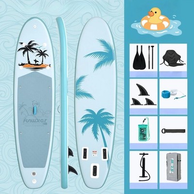 SUP Stand Board Paddle 335*84*15cm Aufblasbar Surfboard Komplettset 185kg