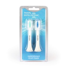 DentistRx Intelisonic Brush Heads Refill 2 each 2 count Pack of 1 , White