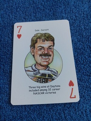 Dale Jarrett Card American Racing Hero Decks Playing Cards Nascar Card