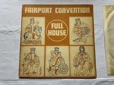 Fairport Convention – Full House 1970 1st UK Press  PINK LABELS ILPS 9130