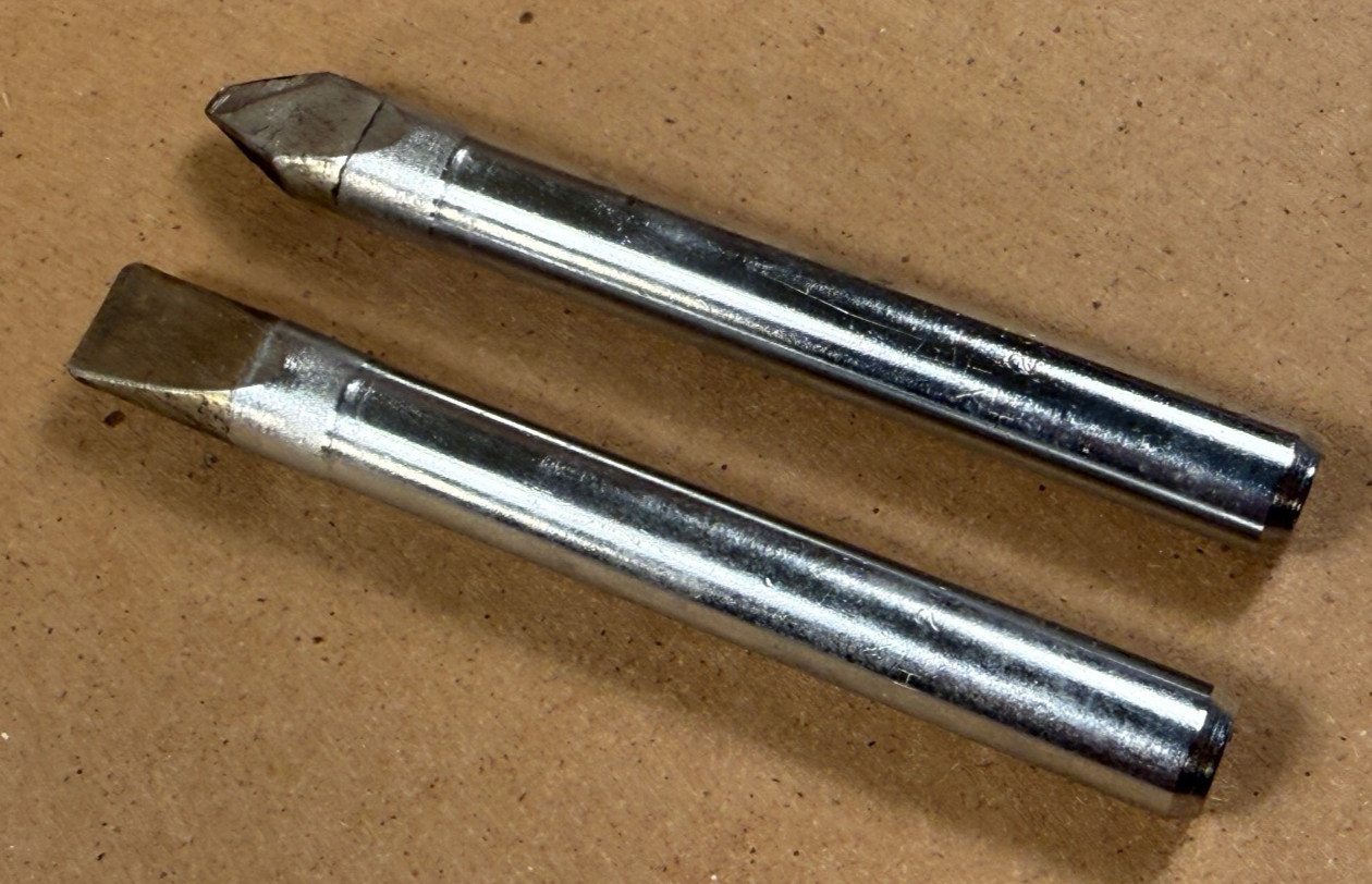 2 Hexacon HT293X ? Full-Chisel Soldering Tip, 1/2" diam. - 4-1/2" long - Read