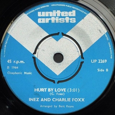 Inez And Charlie Foxx - Mockingbird (7'', Single, Pus)