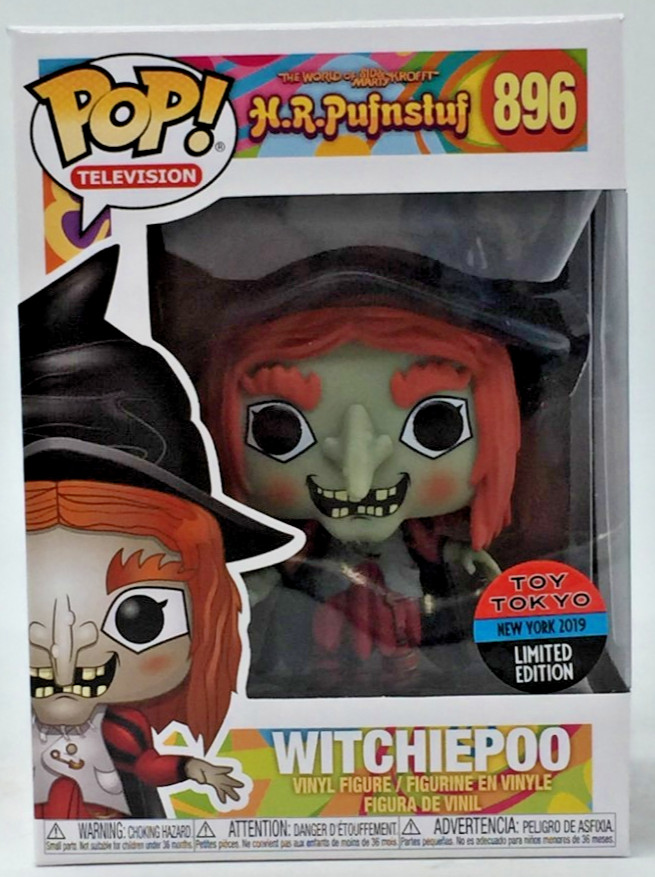 En Oferta Funko Pop! H.r. Pufnstuf Witchiepoo #896 2019 Nycc Toy Tokyo Le Con Protector
