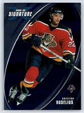 2002-03 Be a Player Signature Series Kristian Huselius Florida Panthers #106