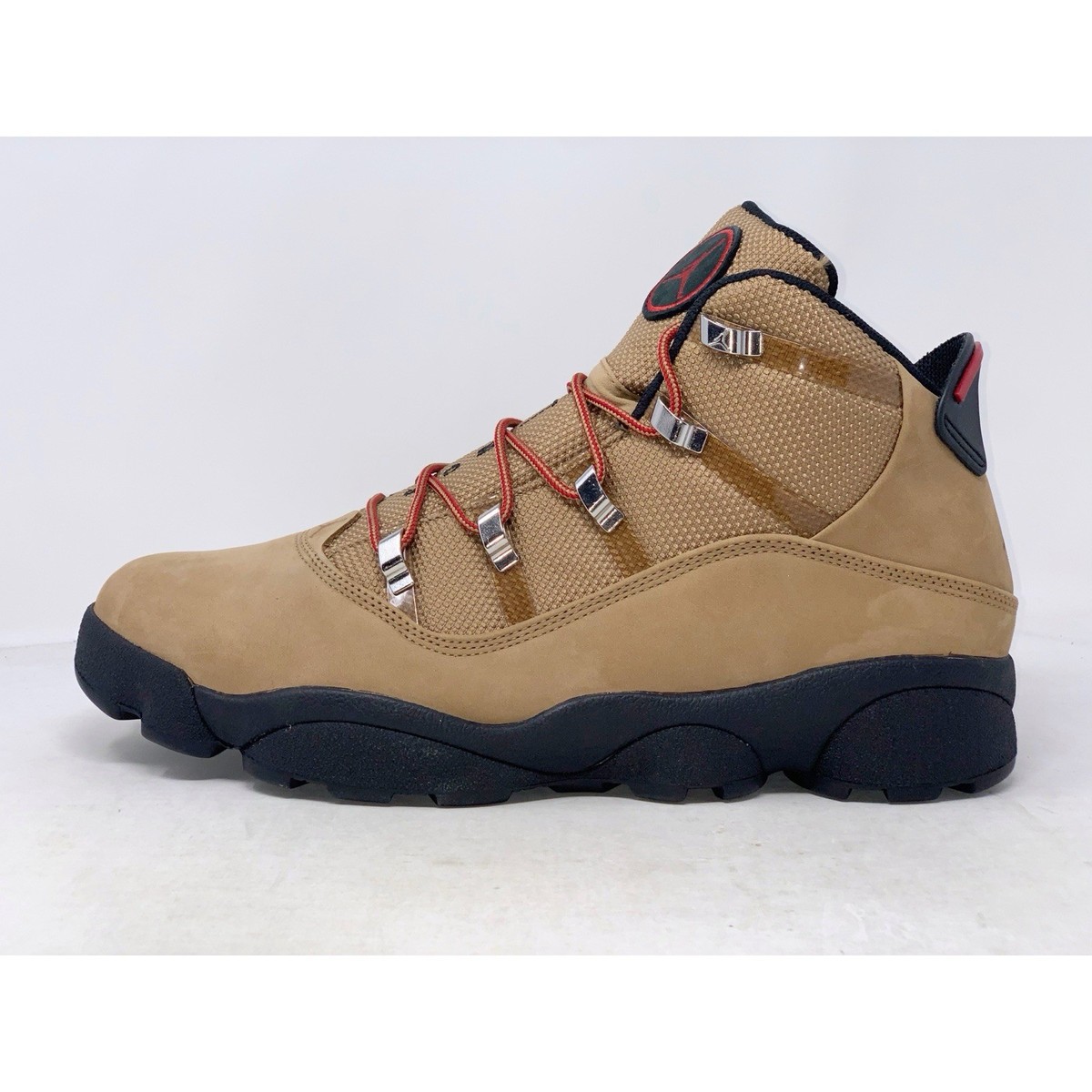 Jordan 6 Rings Winterized
Rocky Tan.- Great shoe for security work and out wear Nike Air Jordan Winterized 6 Rings Rocky Tan Varsity Red  main image 3