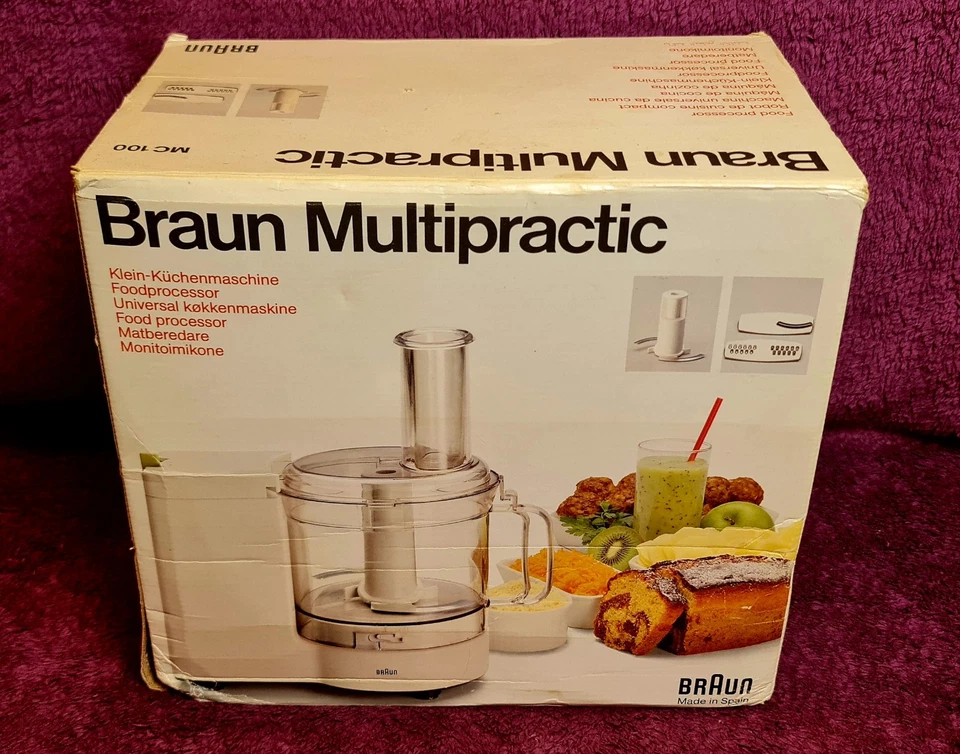 Braun Multipractic MC 100 Compact Food Processor Kitchen Set - Boxed - Image 2 of 4