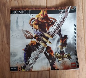 LEGO BIONICLE: Brutaka 8734 - 100% Complete RARE 2006 - With Instructions