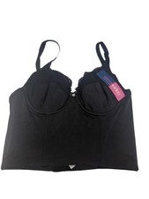 Vintage Carrieamber Black Corset Size 34B