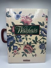 VTG Rare! 103 Page Westchester Prints Vintage Wallpaper Scrap Sample Book HUGE!