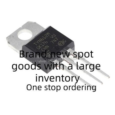 10 pieces TYN612M, TYN612MRG, TO-220 unidirectional thyristor, 600 V/12 A