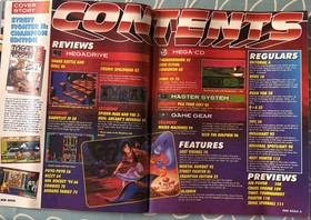 Mean Machines Sega magazine #13 November 1993 megadrive street fighter 2 Aladdin