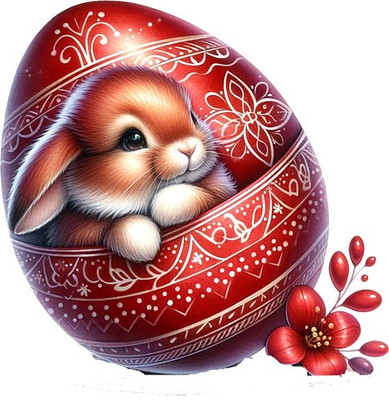 Wandbild Osterhase Hase Ei Schlafzimmer Kinderzimmer Auto Vinyl Aufkleber Abziehbild 6 Größen