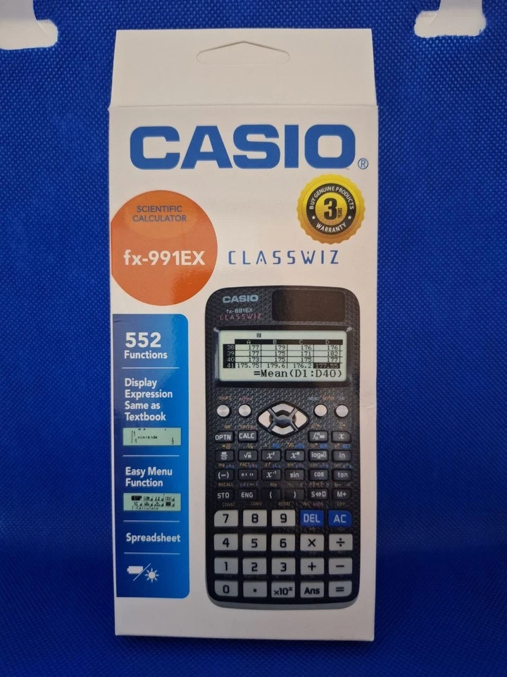 Casio Fx-991ex Classwiz Advanced Engineering Scientific Calculator 552 Function - Image 2 of 4