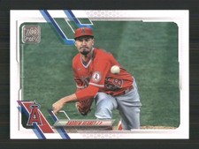 2021 Topps #387 Andrew Heaney Los Angeles Angels 42694