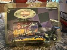 Racing Action Platinum Series Blaine Johnson 1996 Dragster New 1:64