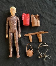 Vintage JAY WEST Marx Johnny West Cowboy Action Figure Dark Brown Body