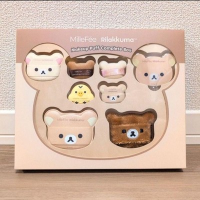 millefee Rilakkuma Collaboration Make-up Puff Komplettbox Japan