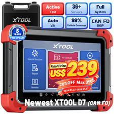 2026 XTOOL D7 Bidirectional OBD2 Diagnostic S...
