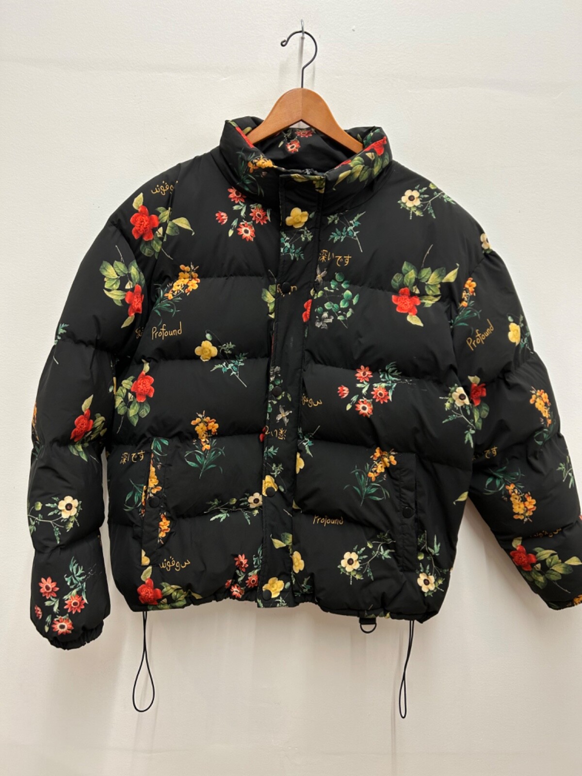 Profound Full Zip Puffer Down Jacket Womens XL Bl… - image 1