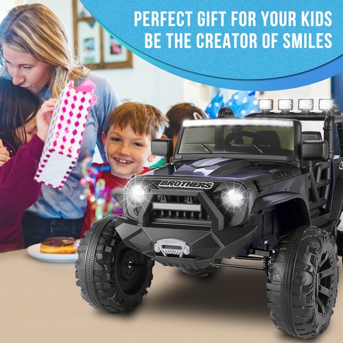 2-Seater Ride on Truck 24V 400W Kids Electric Car Ride on Toy w/ Remote Control - Picture 55 of 79