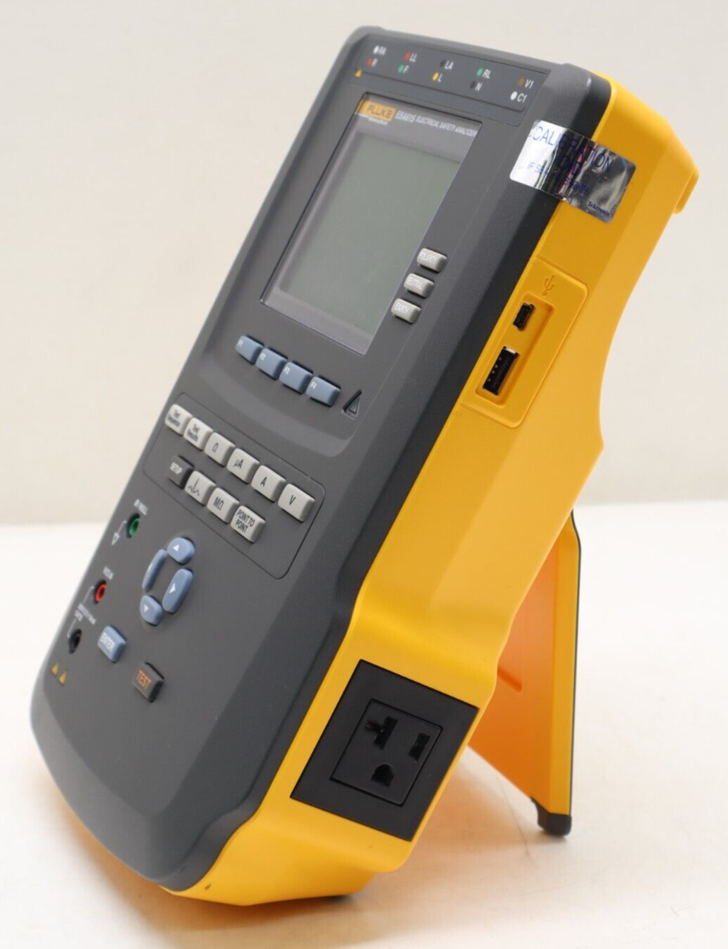 Fluke+ESA615+Electrical+Safety+Analyzer++Grey2FYellow for sale online