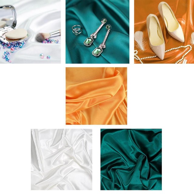 3 Pieces Photo Backdrops Mercerized Clothes Background for Jewelry 3 Pieces Photo Backdrops Mercerized Clothes Background for Jewelry