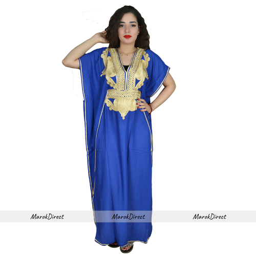 Marroquí Kaftan Mujer Maxi Eid Vestido Arabian Farasha Casual Long Oversize Party - Imagen 21 de 63