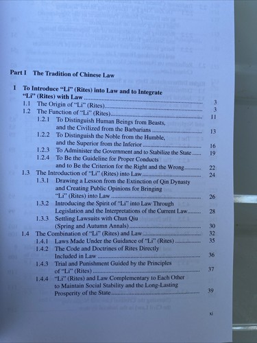 La tradition et la traduction moderne du droit chinois troisième cycle et majors en droit - Photo 4/11