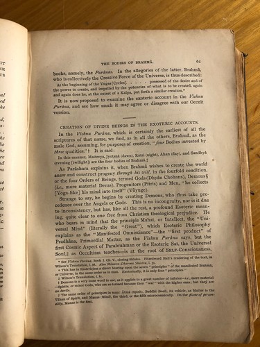 The Secret Doctrine by Helena Blavatsky Volume II 1905 - Foto 8 di 19