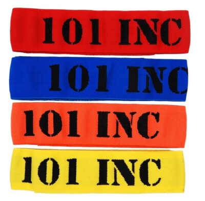101 INC Teambinde Blau Rot Gelb Orange Klettband Team Airsoft Teampatch