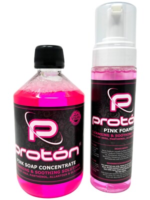 (55,51  /L) PROTON SET - Pink Soap 500ml + PINK Foamer Schaum 220ml - INKgrafiX 