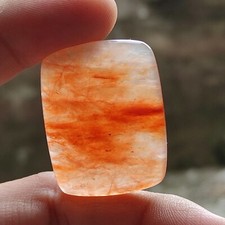 Aventurine cabochon natural orange aventurine loose gemstone for jewelry R13457