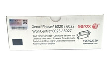 Genuine Xerox Phaser 6020/6022 WorkCentre 6025 Black Toner Cartridge 106R02759