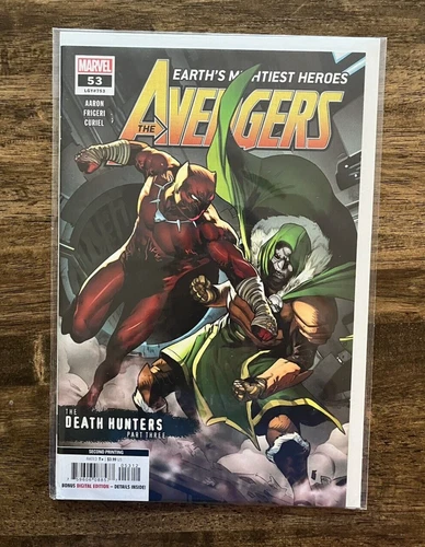 Marvel Comics Avengers #53 ~2022 Second Printing Juan Frigeri Variant