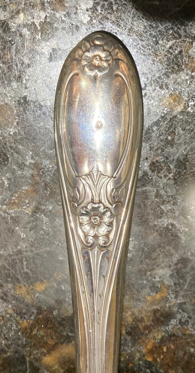   ROSE STERLING 925 フォーク 5本 Vintage Sterling Silver Frank Whiting Colonial Rose Knife And Fork