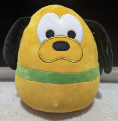 Disney Squishmallows Pluto Dog 7 Inch Plush Kellytoy New With Tags Free Postage