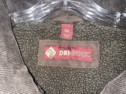 Men's Dri Duck Sherpa Jacket Size 3XL Thick Lined Very Heavy 5023 Summit - Picture 6 of 17